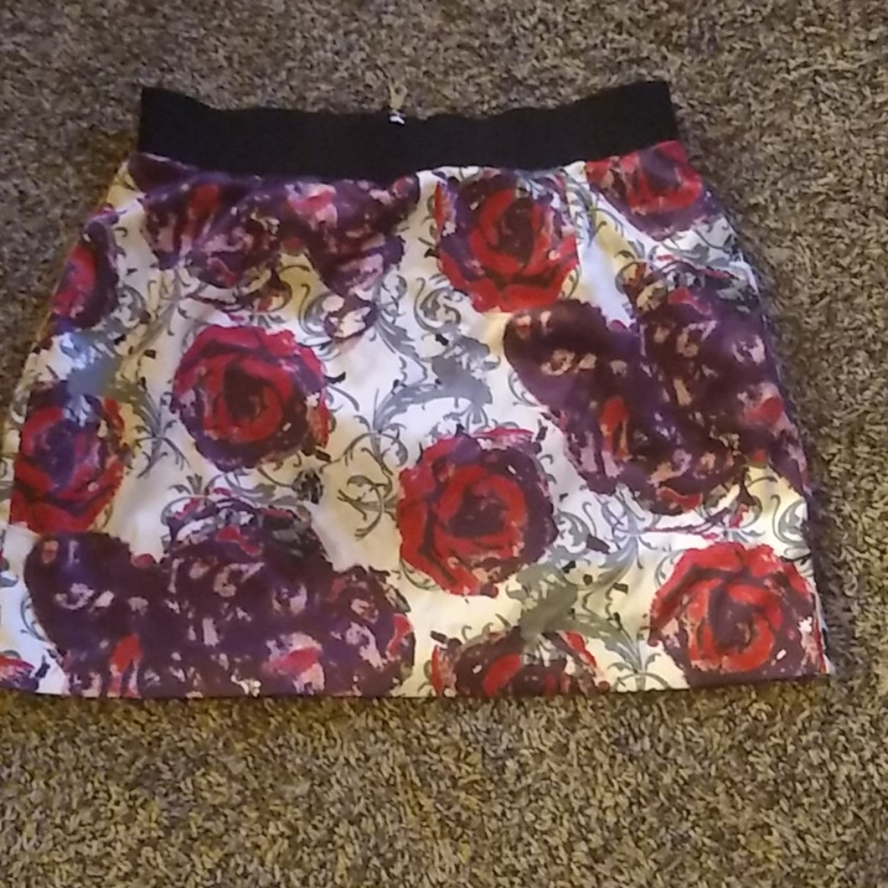 Floral skirt